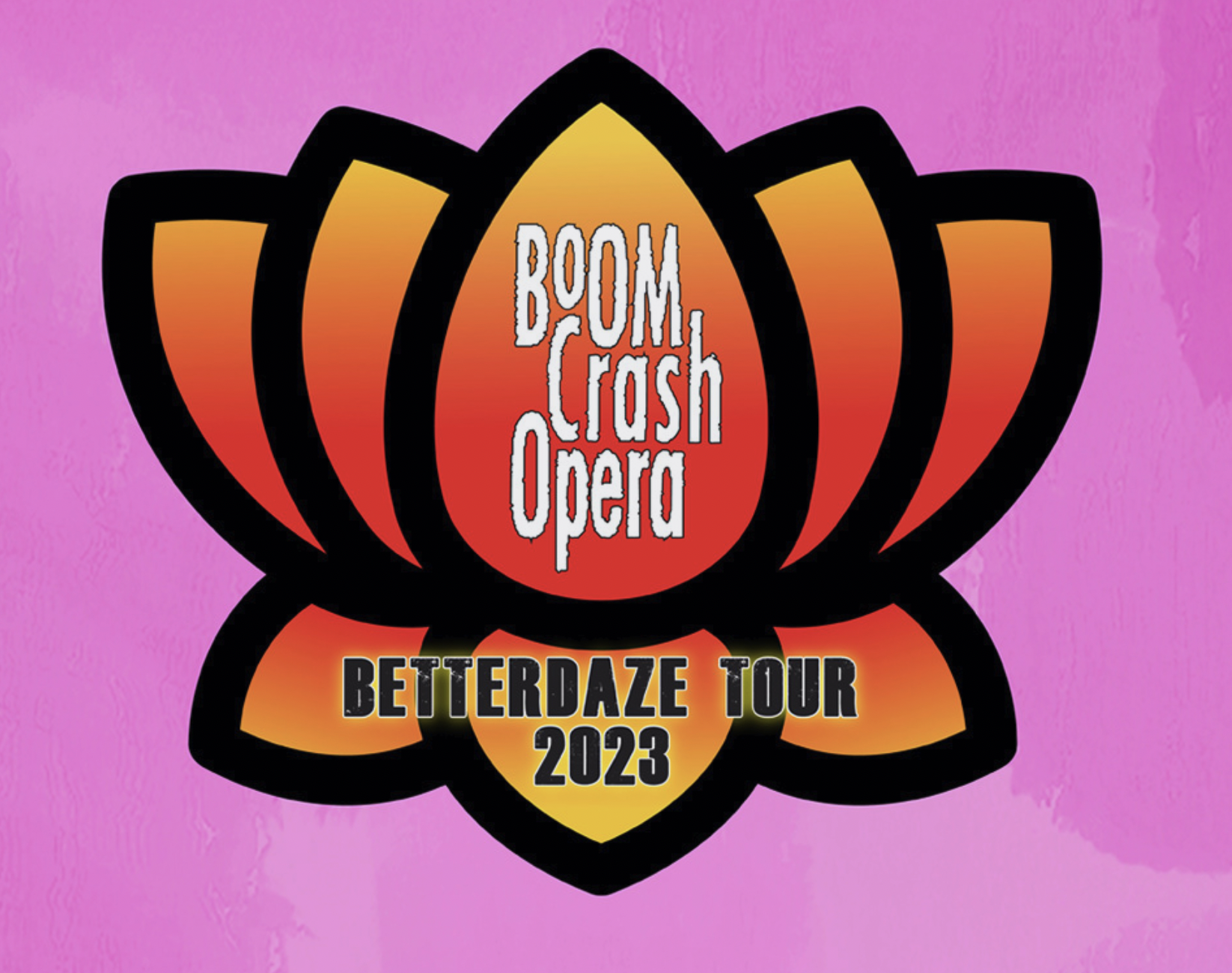 Boom Crash Opera - Better Daze Tour, and we're supporting in Geelong